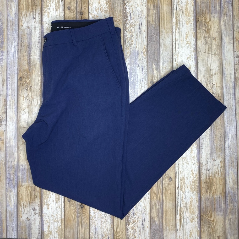 $5 SALE Stafford 365 Navy Blue Straight Pants